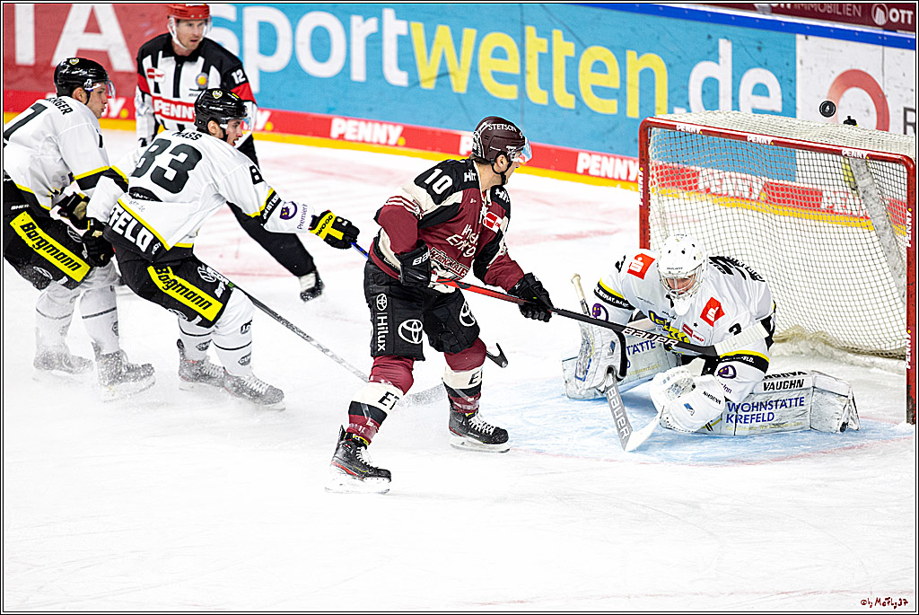 PENNY DEL;  Koelner Haie - Krefeld Pinguine; Koeln, 28.02.2021